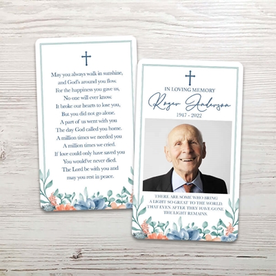 Show details for Multi Floral Religious Memorial Package