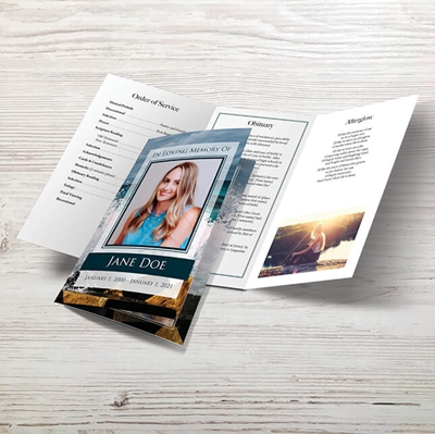 Show details for Crashing Waves Trifold Program